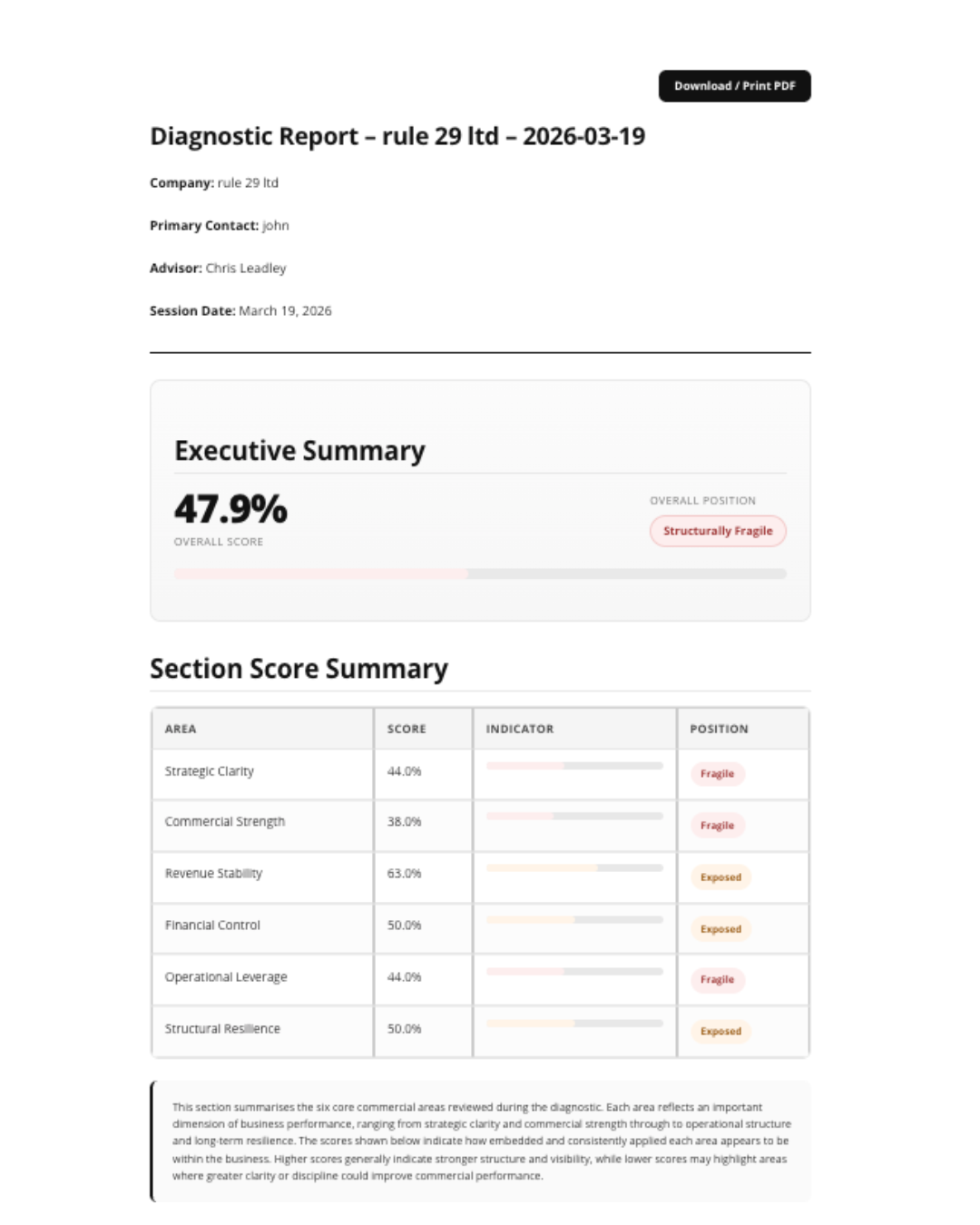 Business Diagnostics (Image)